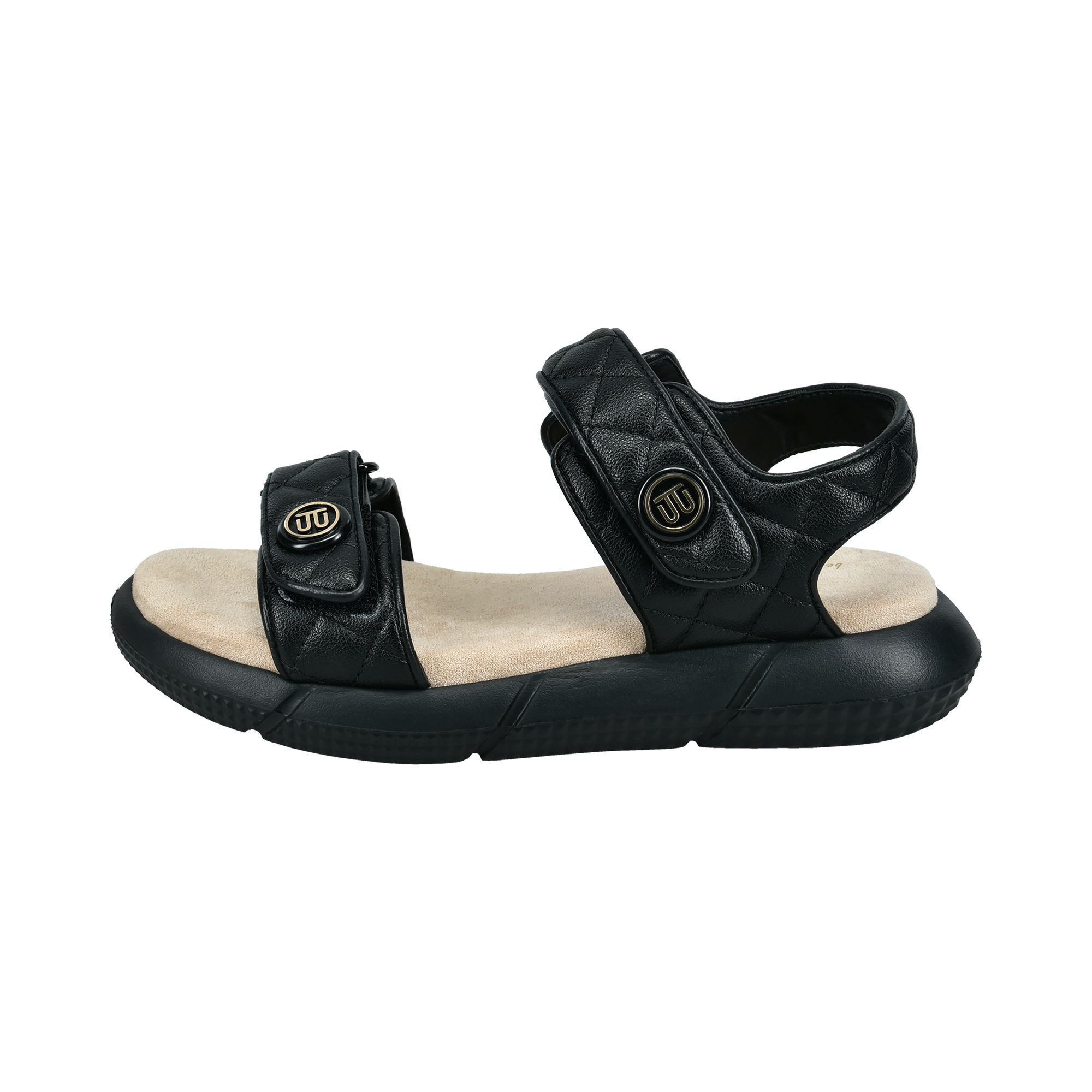 Sandales Slide Bagatt Lecce - Modèle Femme, Blanc Argenté - Confort été