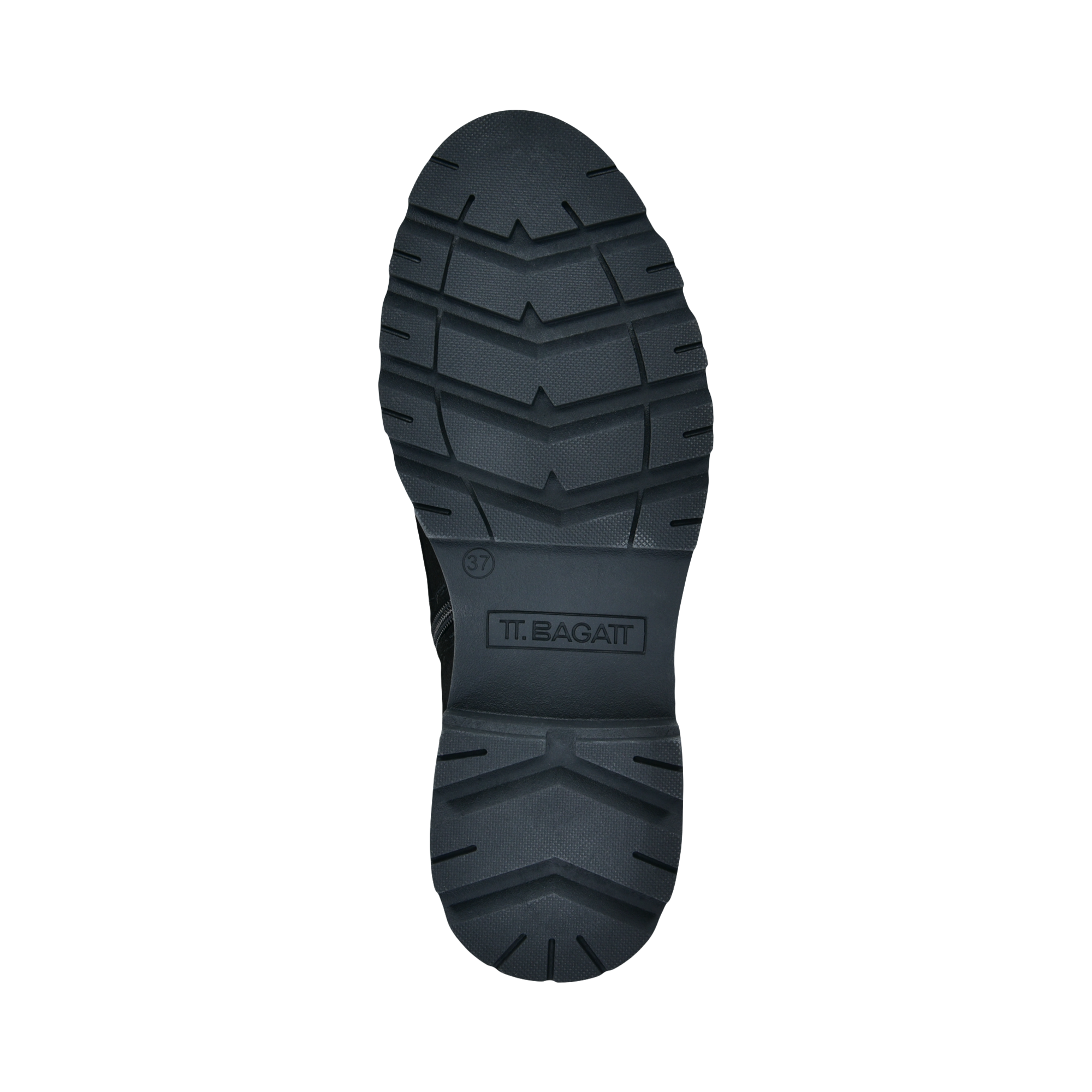 Leather Lace-up Boots black