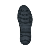 Leather Lace-up Boots black