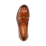 Leder Loafers cognac