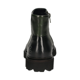 Leather Ankle Boots black