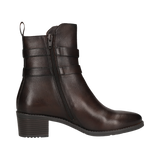 Leather Ankle Boots dark brown