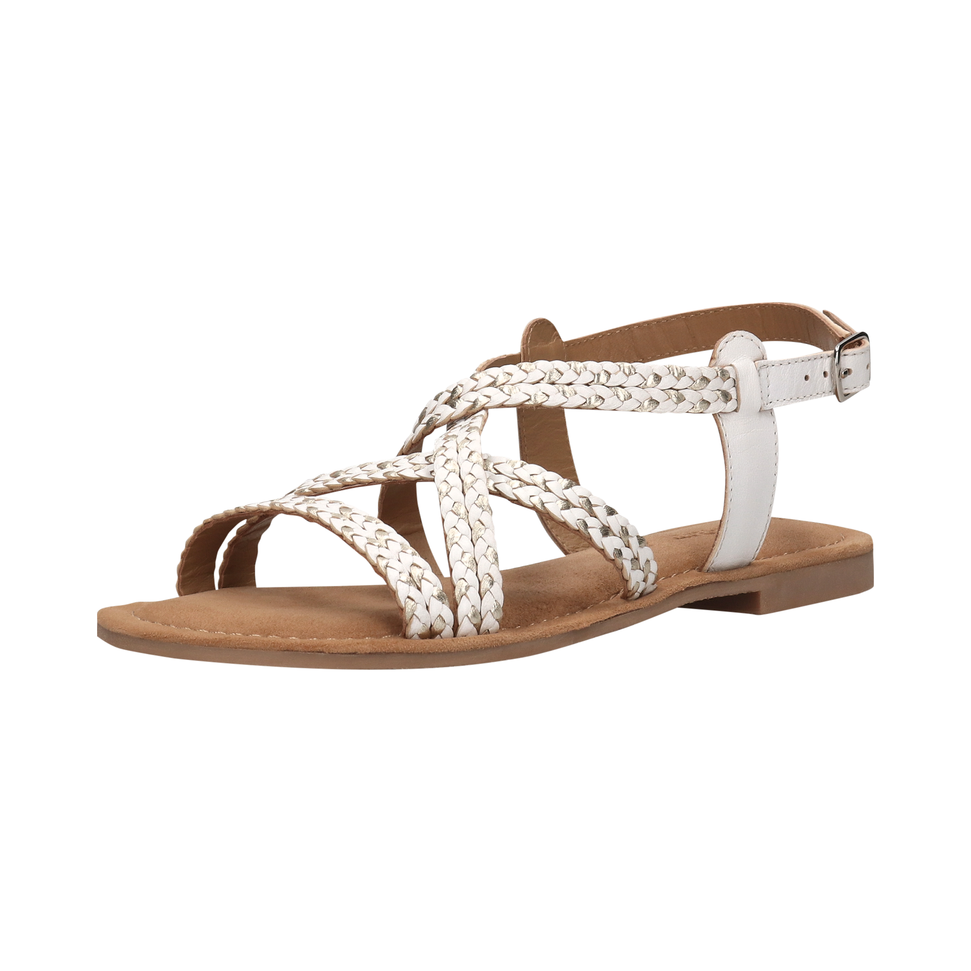 Leather Sandal white