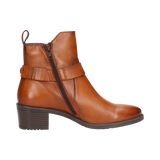 Leder Stiefeletten cognac