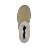 Leather Ankle Boots beige