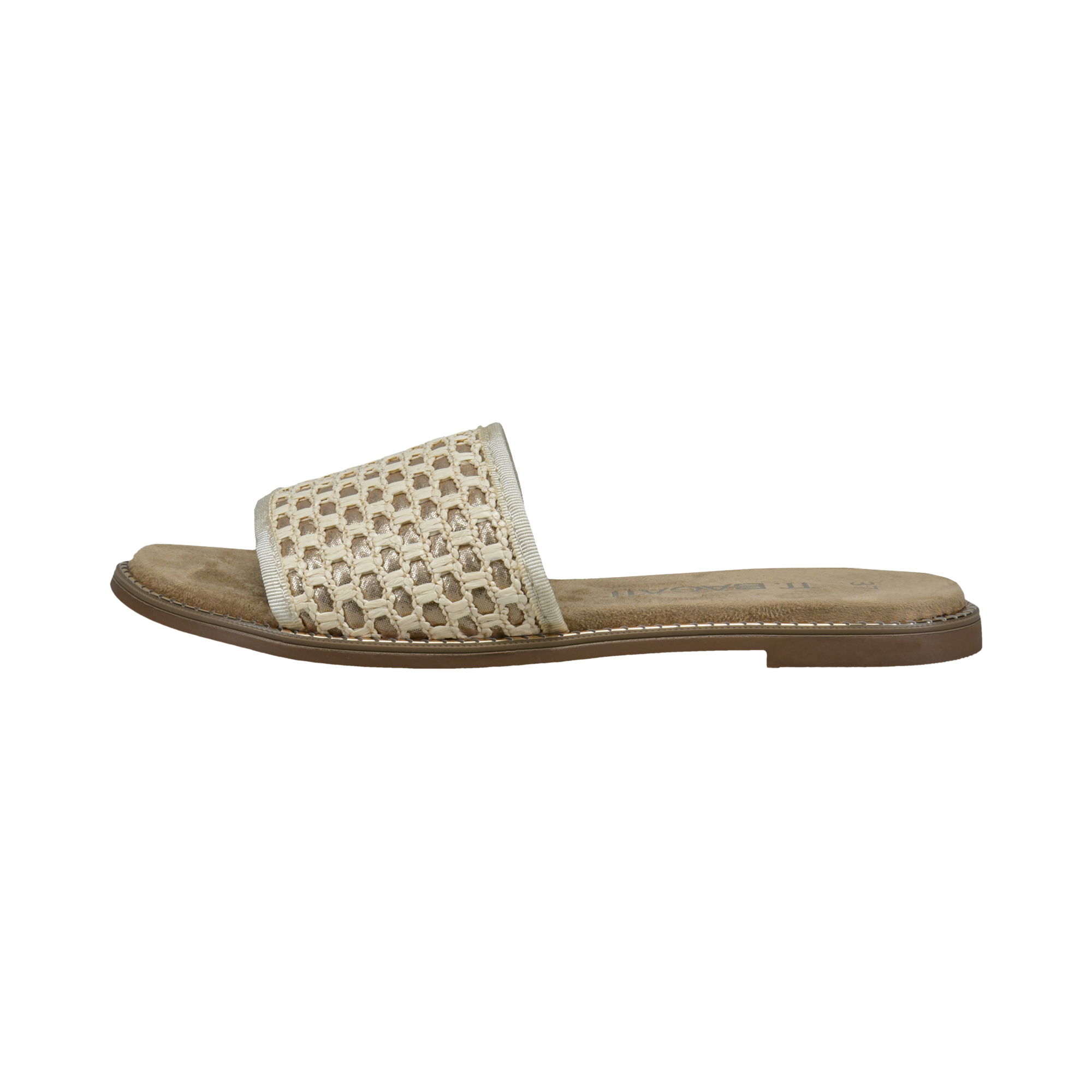 Pantoletten beige