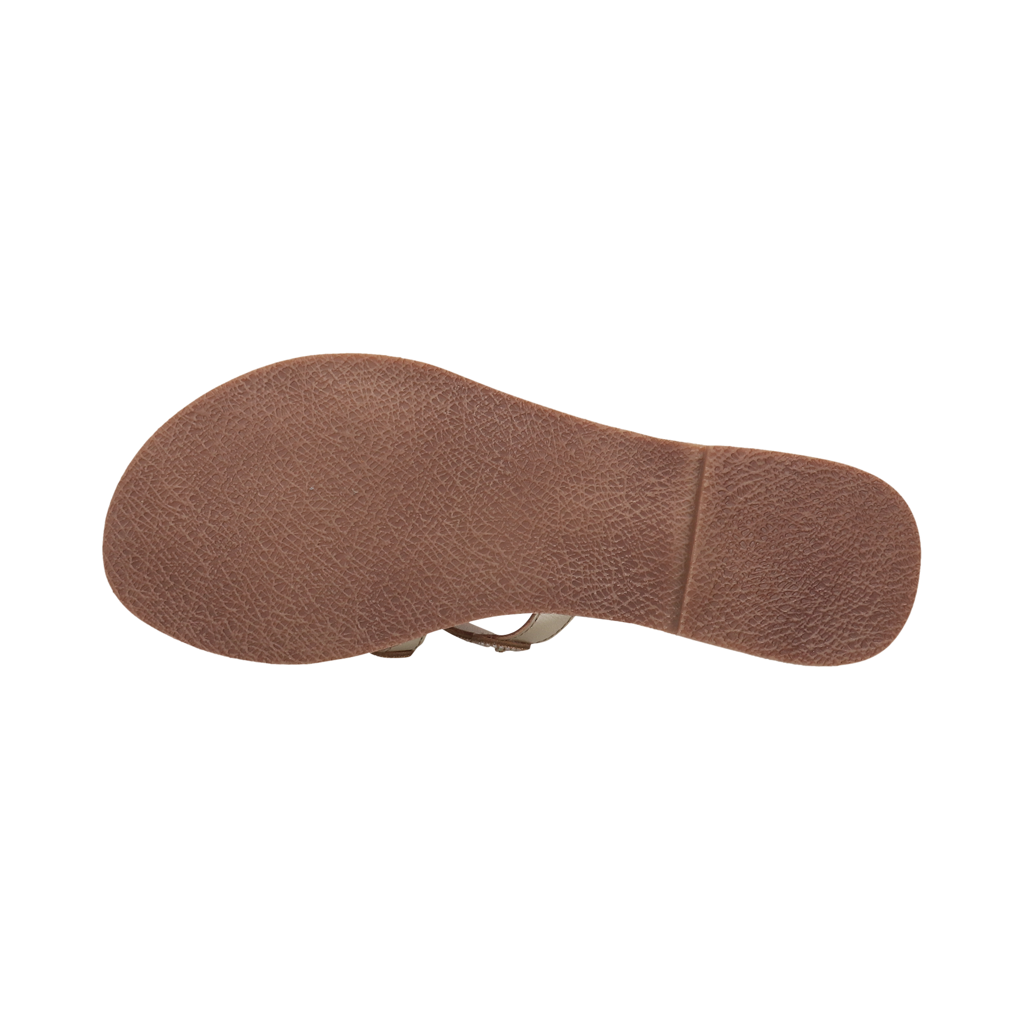 Leder Pantoletten gold