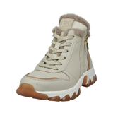 Schnürstiefel beige