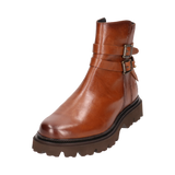 Leder Stiefel cognac