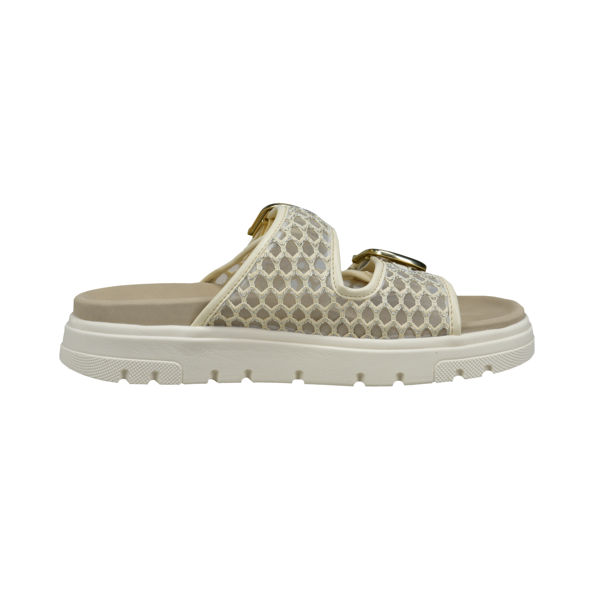Pantoletten beige