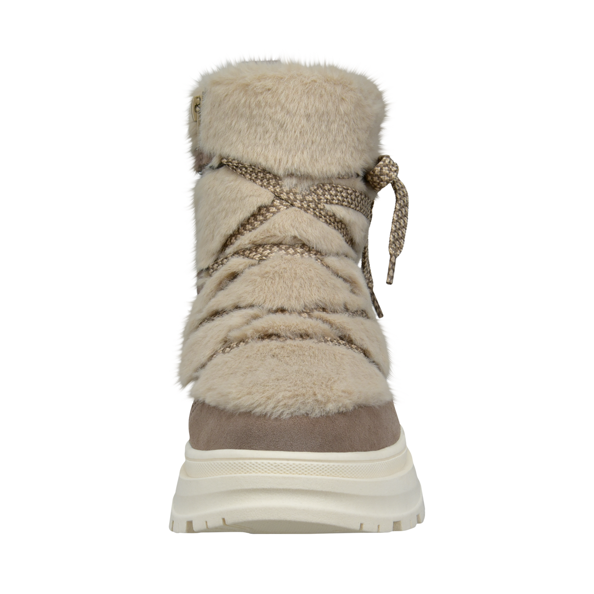 Schnürstiefel taupe