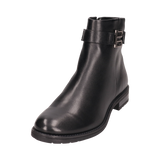 Leder Stiefel schwarz