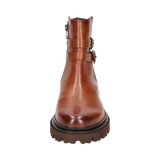 Leder Stiefel cognac