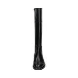 Leather Knee Boot black