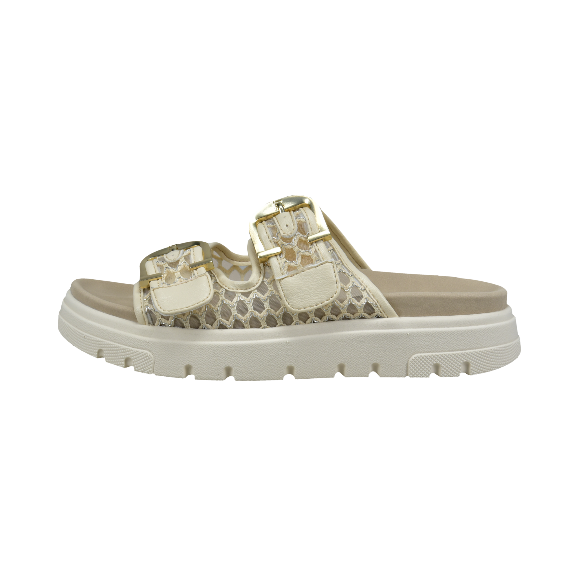 Pantoletten beige