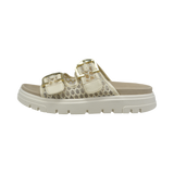 Pantoletten beige
