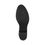 Leather Ankle Boots dark blue