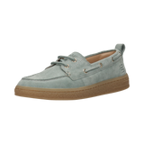 Leder Slip on hellgrün