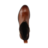 Leather Ankle Boots cognac