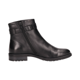 Leder Stiefel schwarz