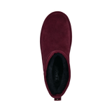 Leather Ankle Boots bordeaux