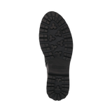 Leather Lace-up Boots black