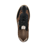 Leather Sneaker animal print