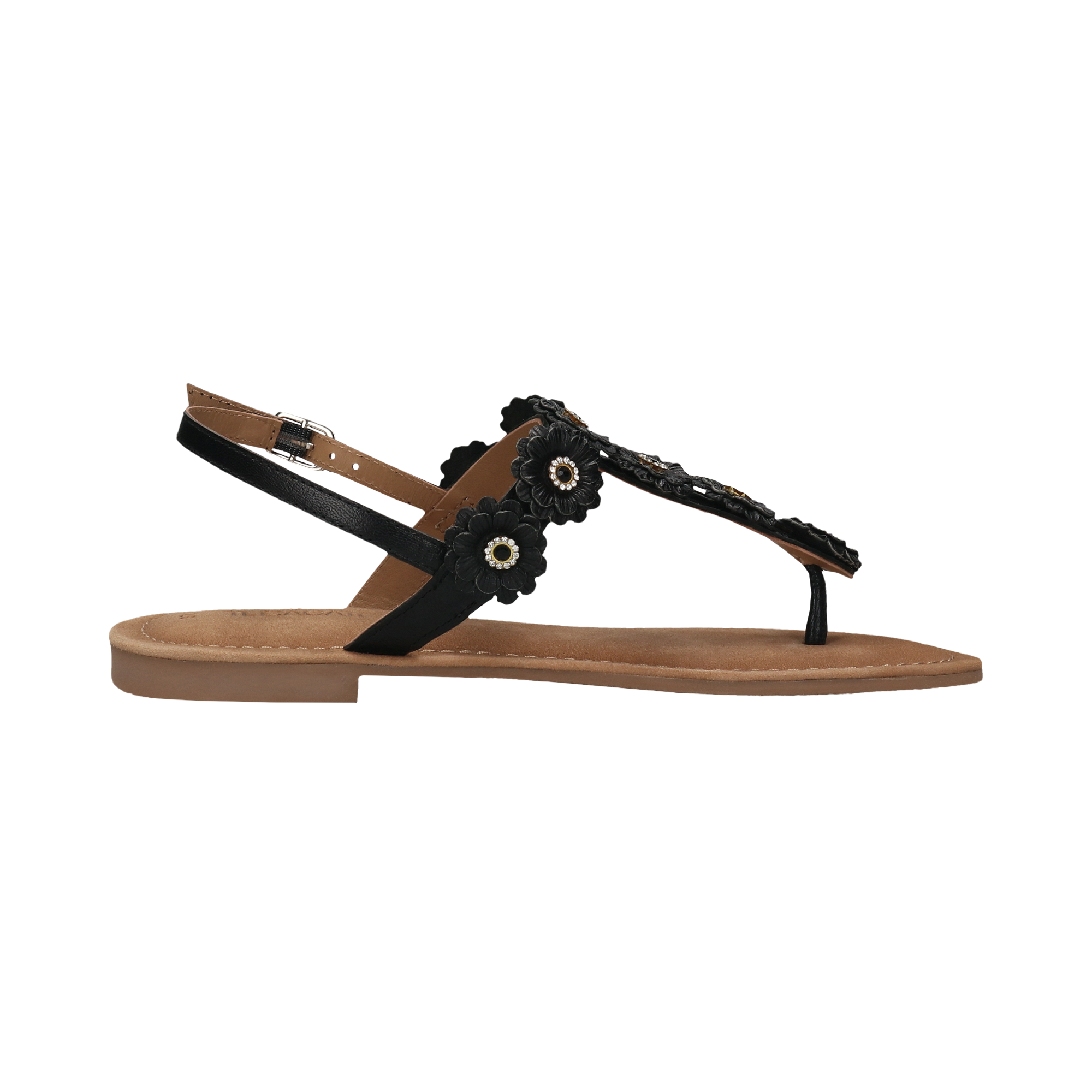 Leather Sandal black