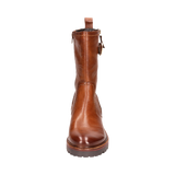 Leder Stiefel cognac