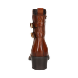 Leather Ankle Boots cognac