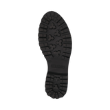 Leather Lace-up Boots black