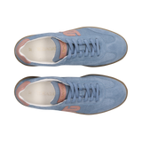 Leder Sneaker hellblau