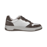 Leder Sneaker silber