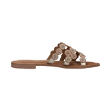 Leather Mules gold