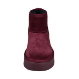 Leather Ankle Boots bordeaux