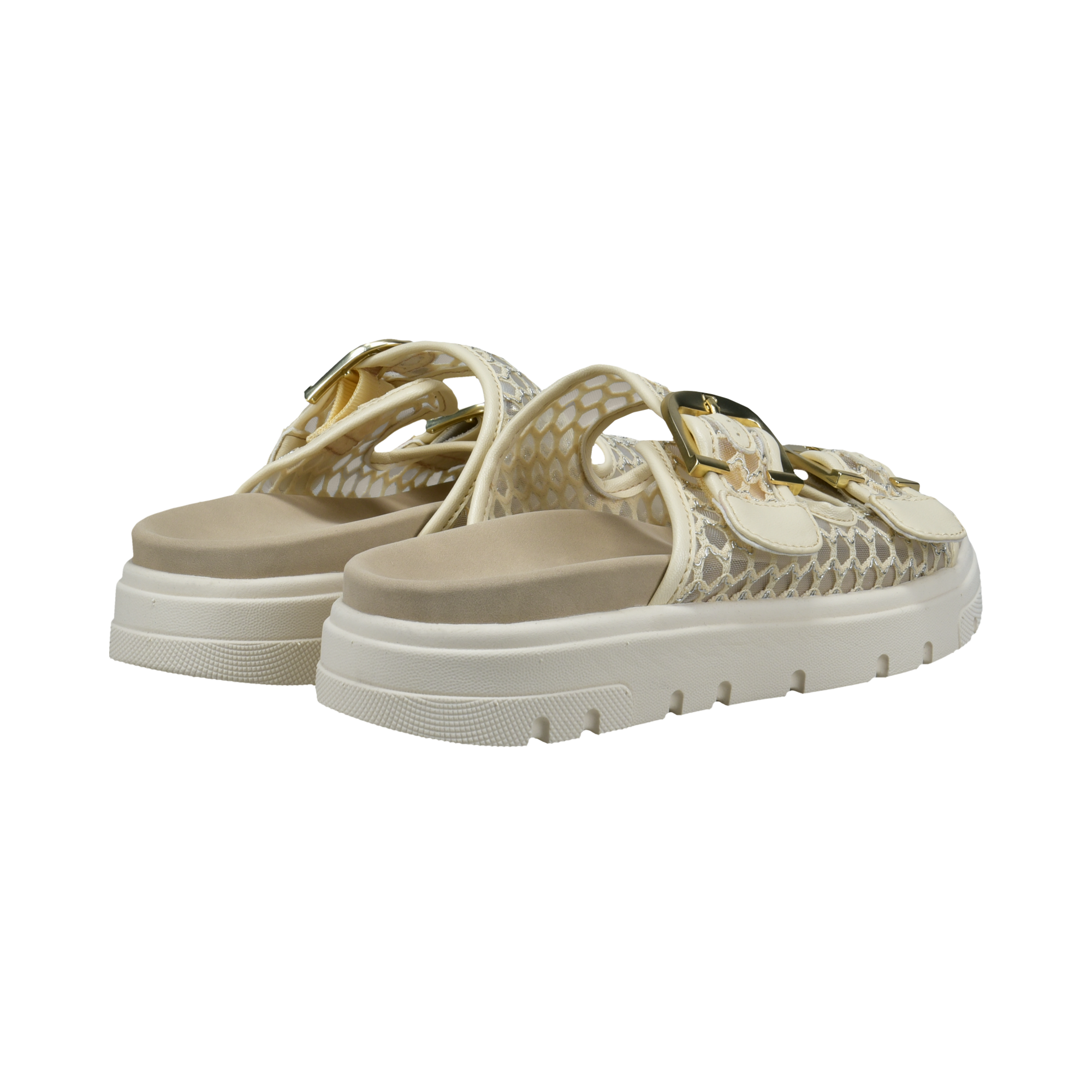 Pantoletten beige