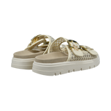Pantoletten beige