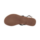 Leather Sandal black