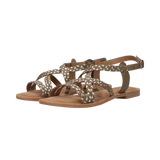 Leather Sandal dark green