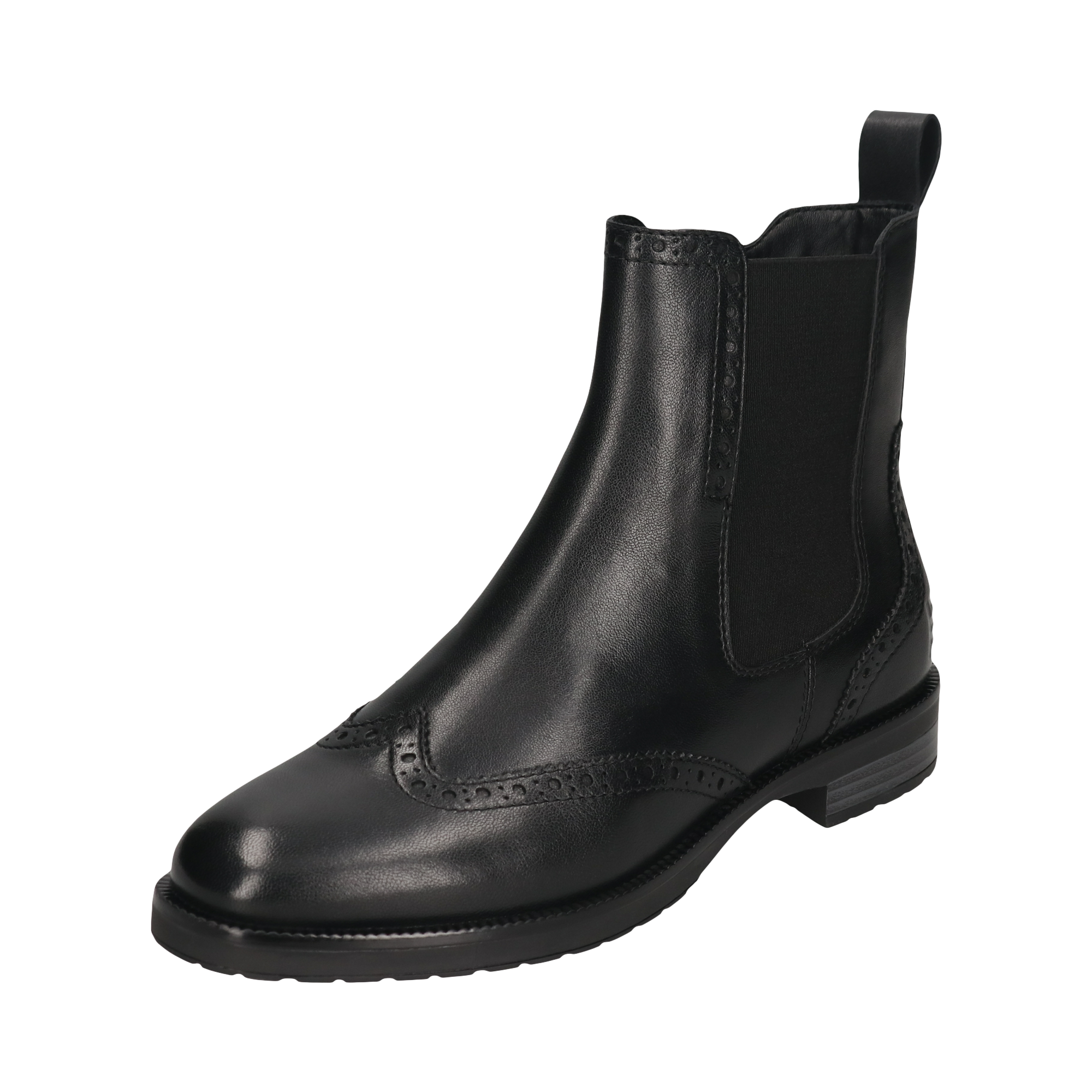 Leather Chelsea black