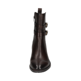 Leather Ankle Boots dark brown