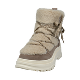 Schnürstiefel taupe