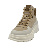 Schnürstiefel beige