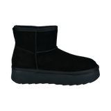 Leather Ankle Boots black