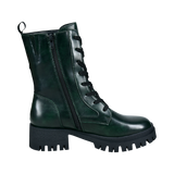 Lace-up Boots dark green
