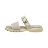 Pantoletten beige