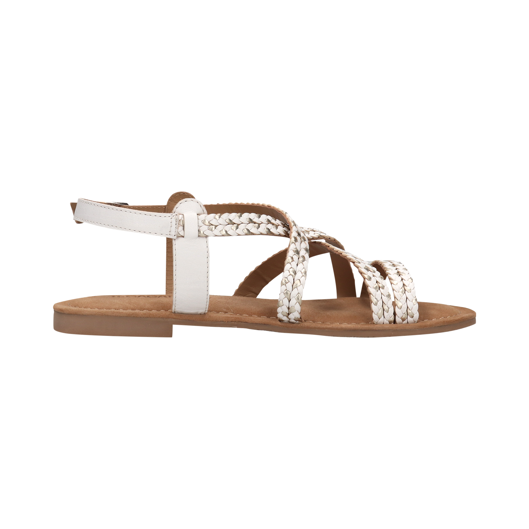 Leather Sandal white
