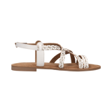 Leather Sandal white