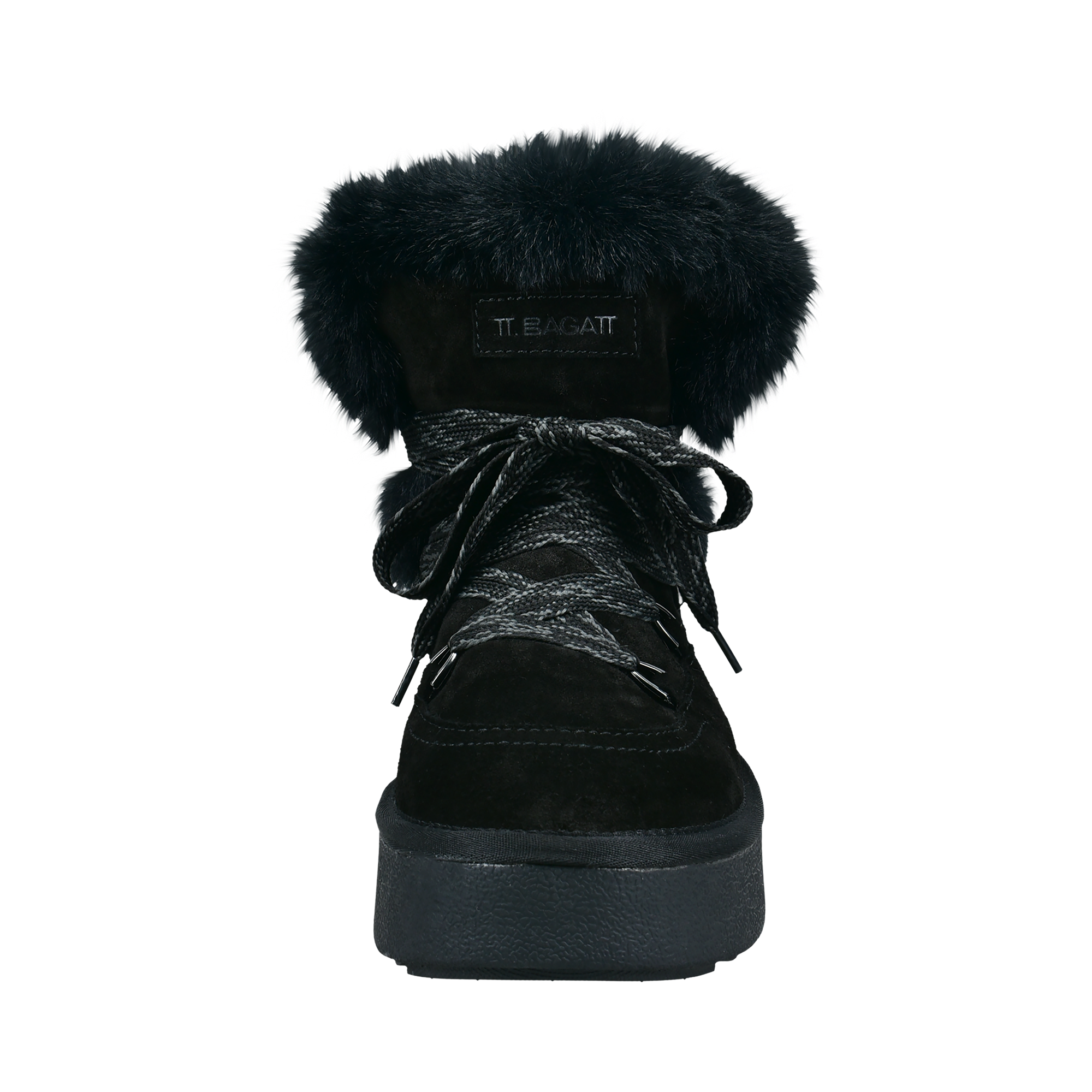 Leather Ankle Boots black