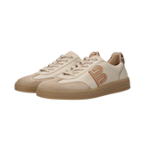 Leder Sneaker beige